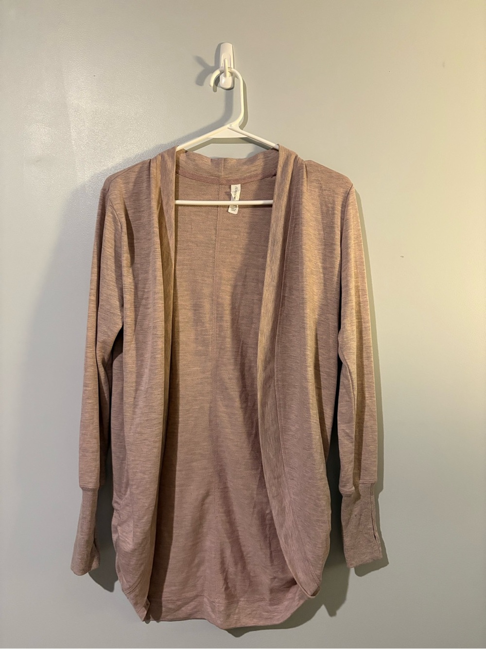 Ideology Mauve Pink Open-Front Women's Cardigan